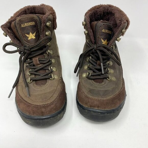 Mephisto West Women's Waterproof Insulated Snow Hiking Booties Faux Fur Size 7 - Picture 2 of 10